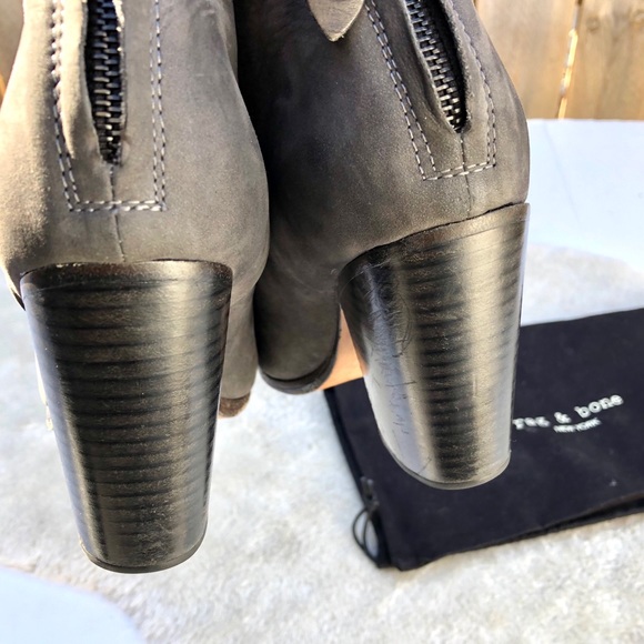 *Rag & Bone | Newbury SuedeHeeled Booties 6.5 - Picture 10 of 16